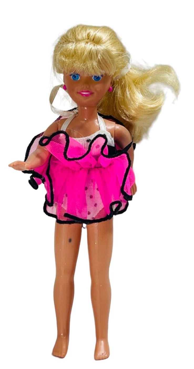Mattel Dolls, 1991 Stacie Littlest Sister of Barbie & 1990 Kid Kore