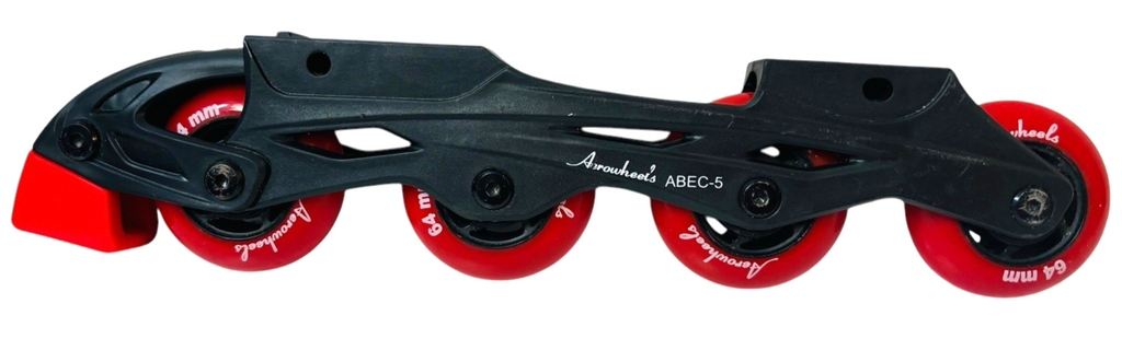 Inline Skating Aerowheels  ABEC-5 Set 64mm. (