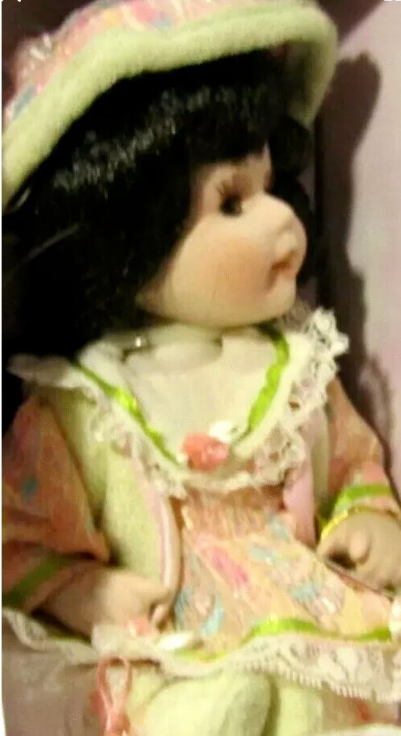 The Sara Porcelain Doll - Handmade & Hand Painted' 2006 Collection Edition. NIB