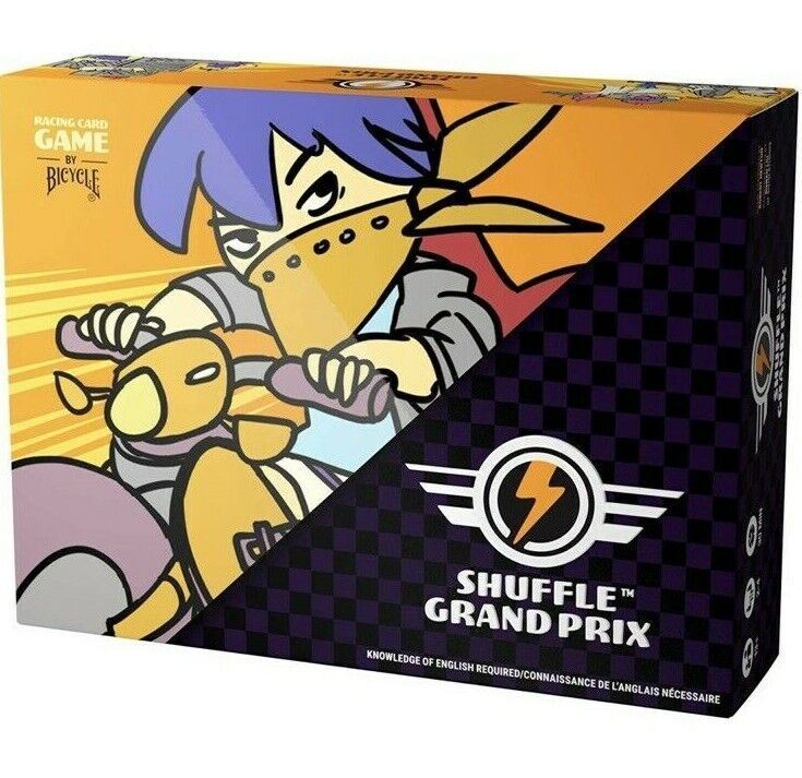 Grand Prix Racing Card Game Shuffle (Strategic-Thinking) "NEW - FACTORY SEALED"
