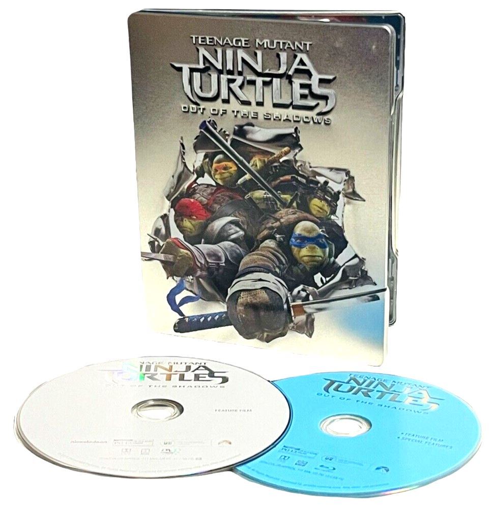 2016 Teenage Mutant Ninja Turtles MOVIE: Out of the Shadows Blu-ray + DVD