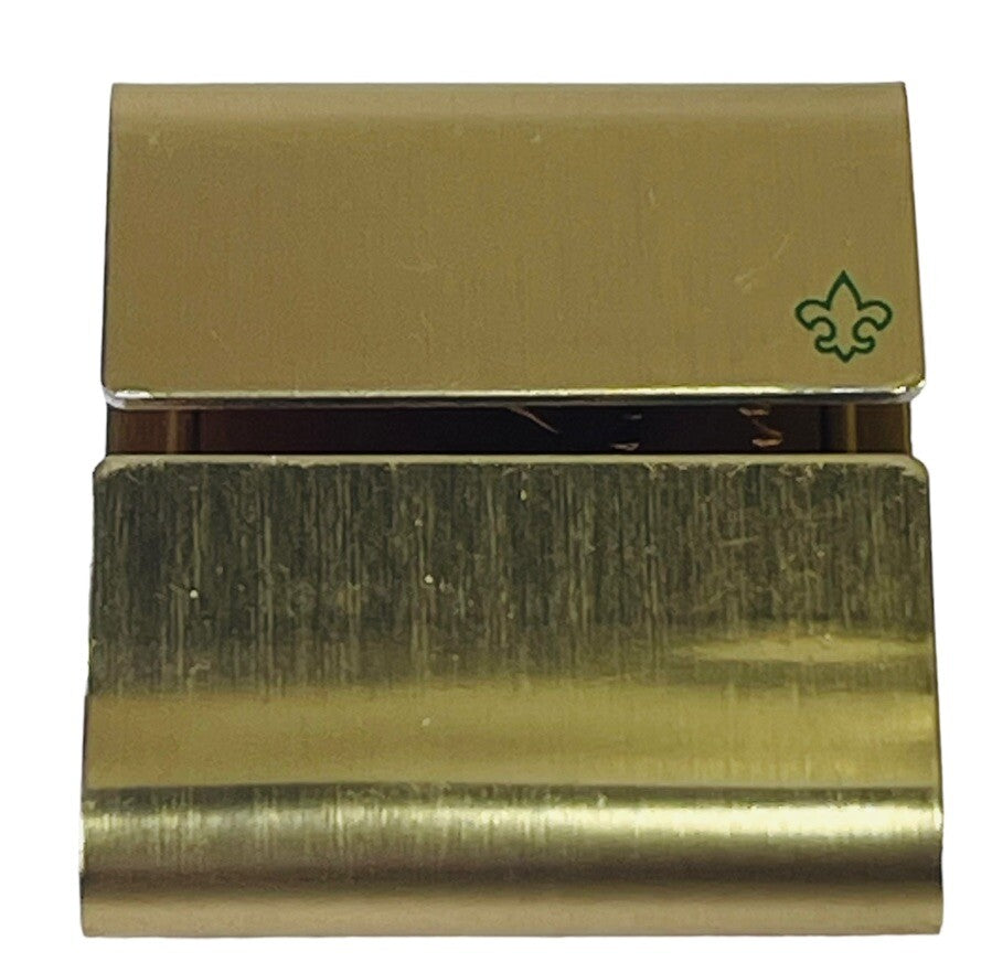 BOY SCOUTS OF AMERICA CAMPING METAL BELT SLIDE MERIT CLIP