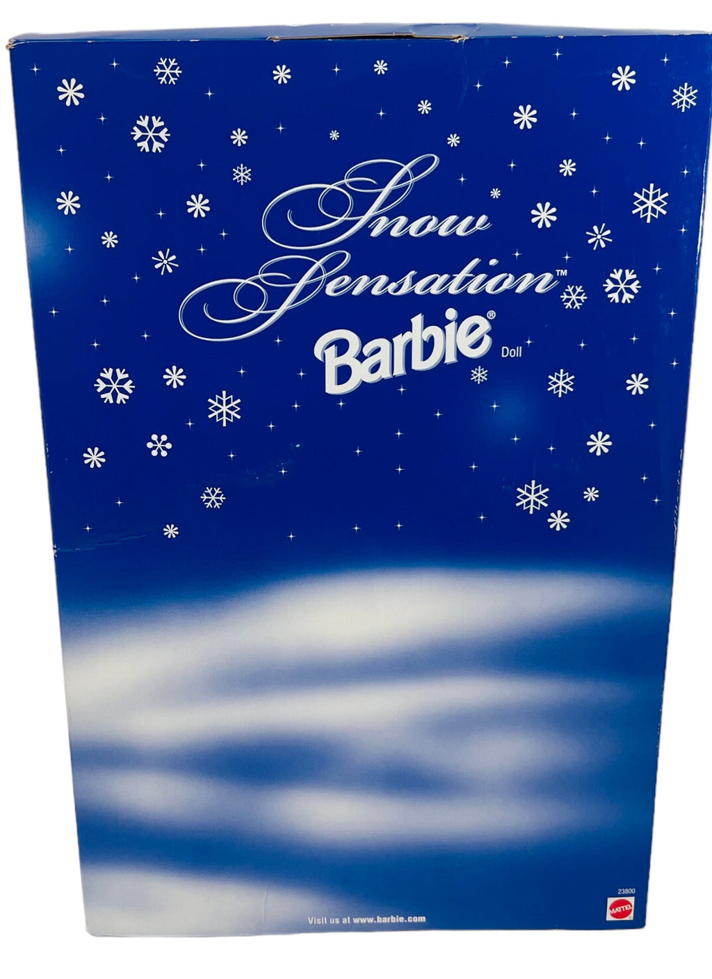 1998 BARBIE DOLL SNOW SENSATION #23800 BLONDE, MATTEL - NEW IN ORIGINAL BOX