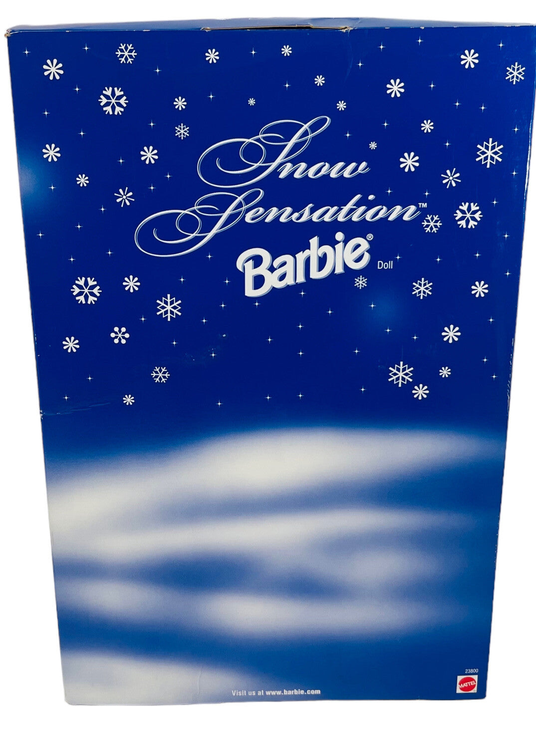 1998 BARBIE DOLL SNOW SENSATION #23800 BLONDE, MATTEL - NEW IN ORIGINAL BOX