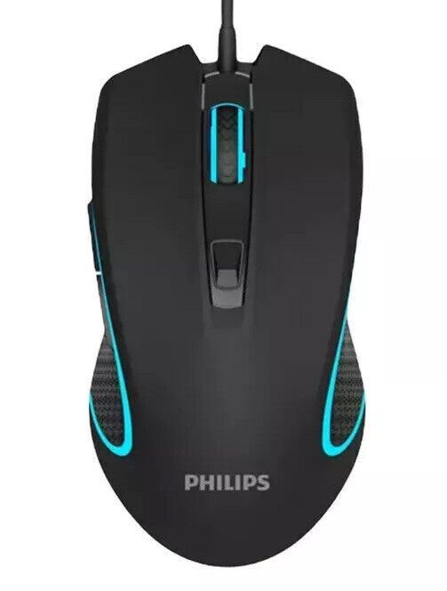 Gaming Mouse Momentum by  Phillips Wired Adjustable DPI -Up-to 3600DPI