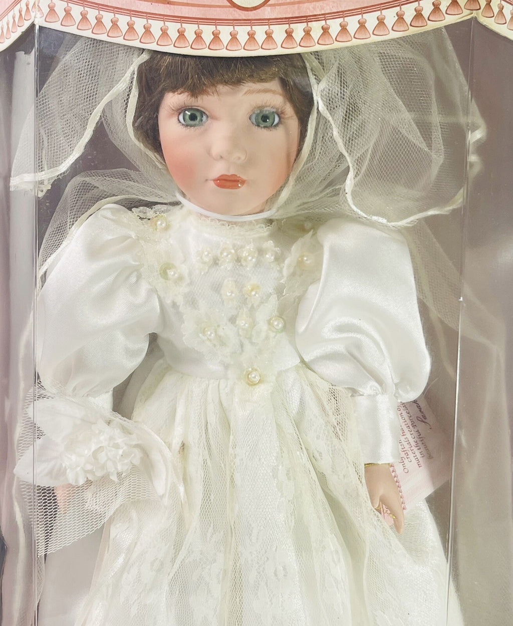 GENUINE PORCELAIN DOLL "JANAH" ~ LIMITED EDITION ~ IN ORIGINAL BOX ~ VINTAGE