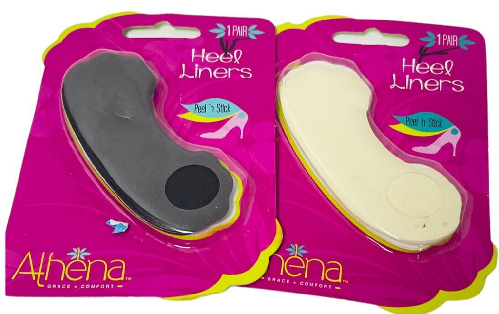 NEW Athena Heel Liners "Peel 'n Stick" for Women Shoes.