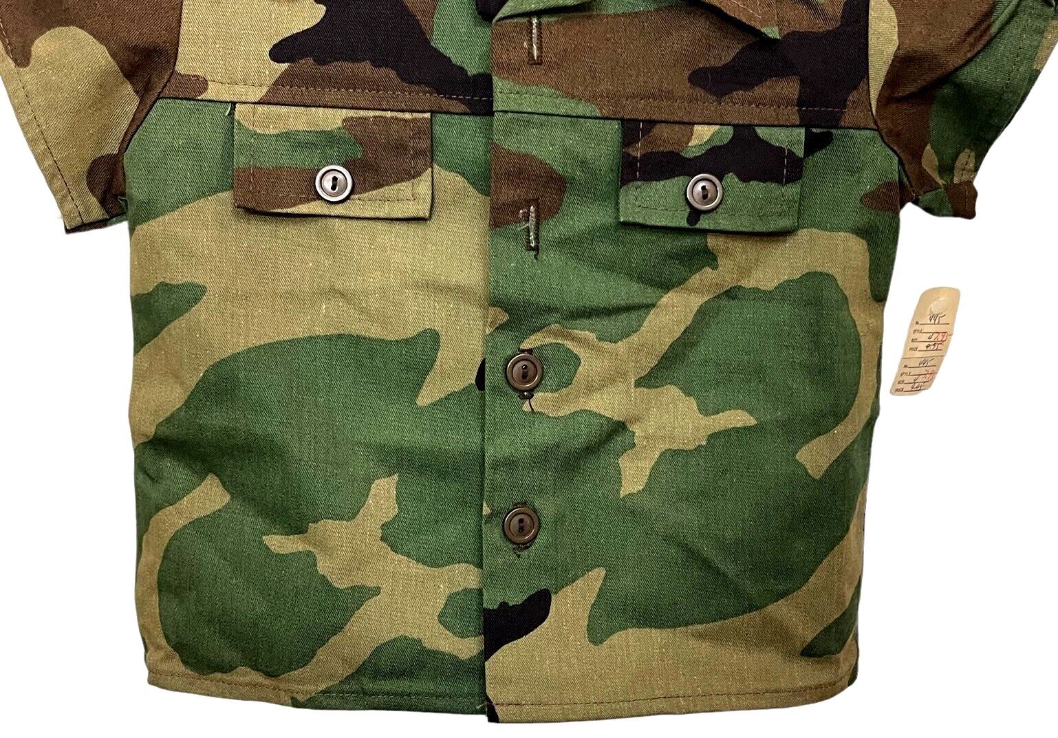 Camouflage Shirt BOYS Size 4 by; Young Commandos "NEW - FREE SHIPPING"