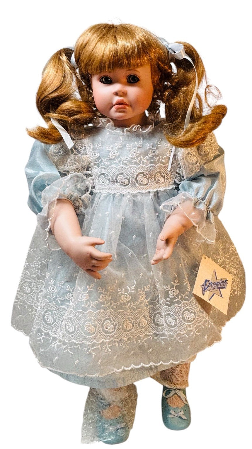 Premier Artist Collection Porcelain Doll “BUNNY” 20 inches By Karen McDonald