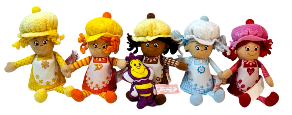 2011 Little Miss Muffins 8” Jay at Play Toy Baby Doll Collection Lot of 6