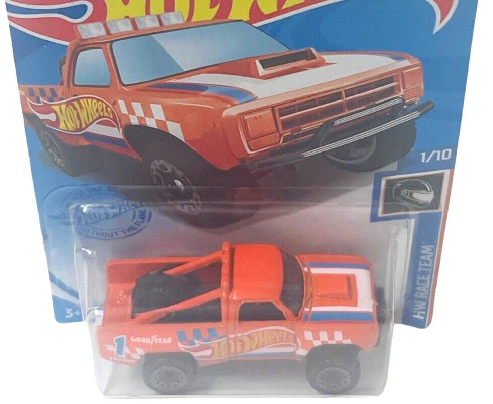 ‘87 DODGE D100 #188 HW RACE TEAM - 2021 Hot Wheels - BRAND NEW