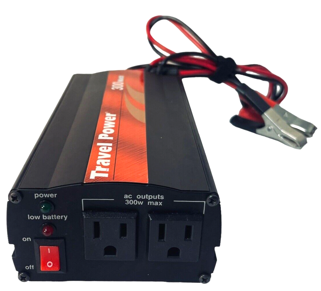 Inverter Travel Power HM300 300-Watt Dual 110V Output W/Manual Roadmaster