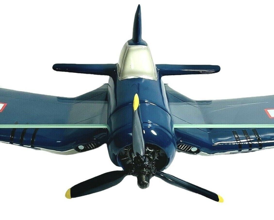 Tempered Glass Wall Shelf, Military Model Fighter Jet Design L23'' X W23" MINT