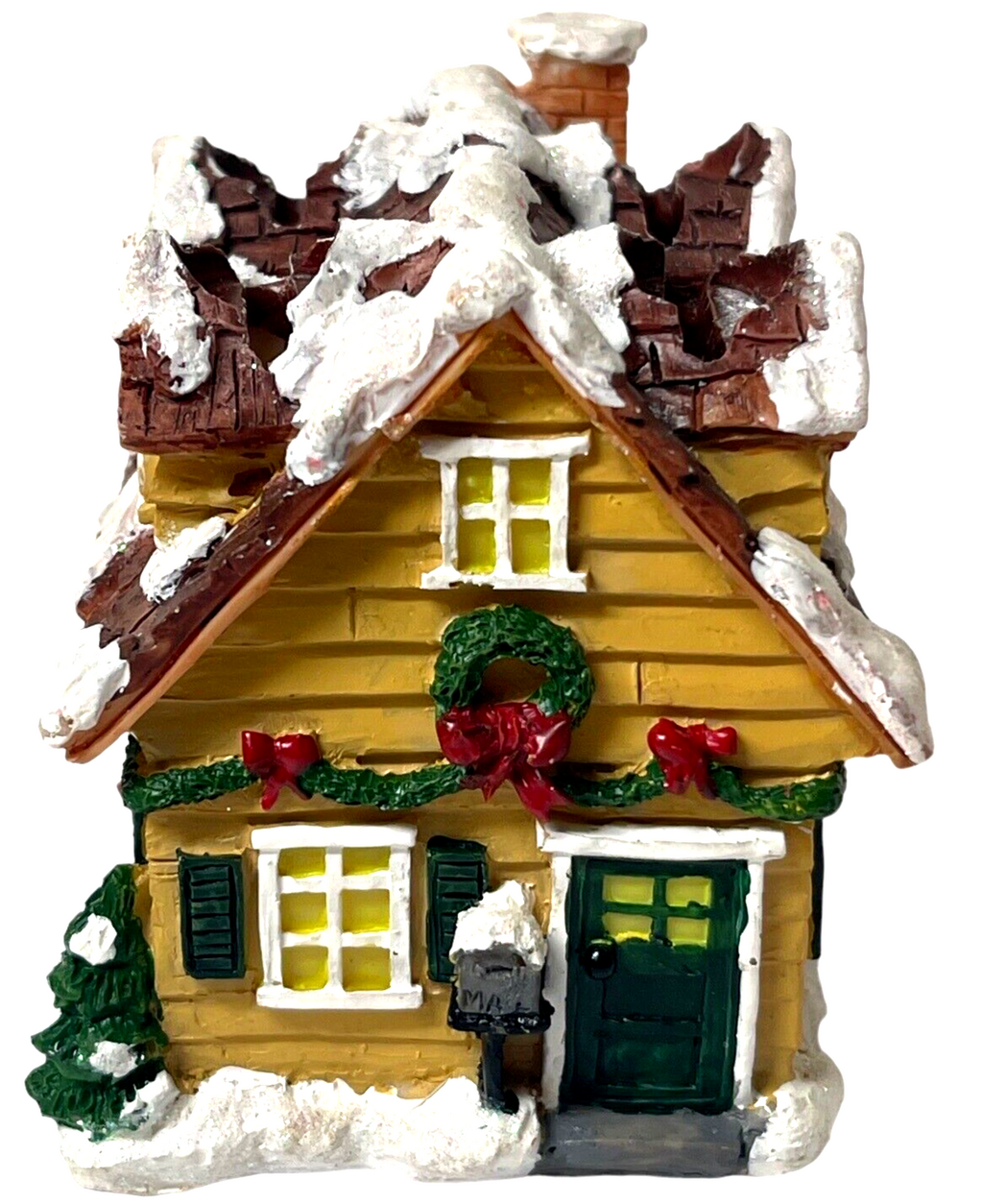 MINT Christmas House Holder w/Reindeer Spreaders Knives