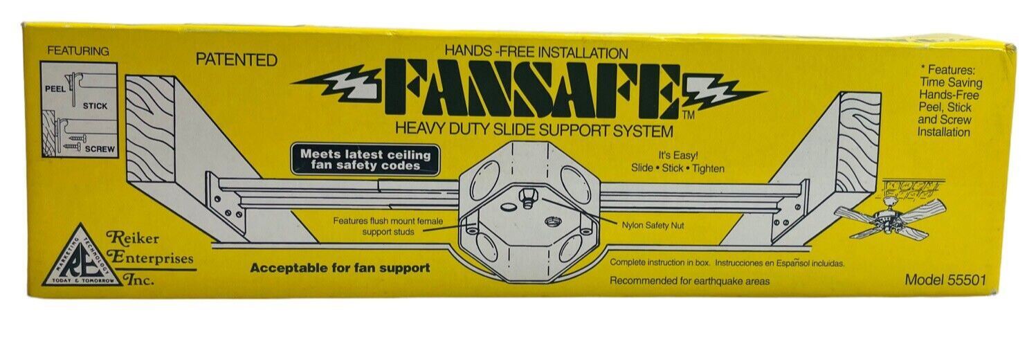 Fan Support Heavy-Duty Slide Support System Reiker Enterprises 55501