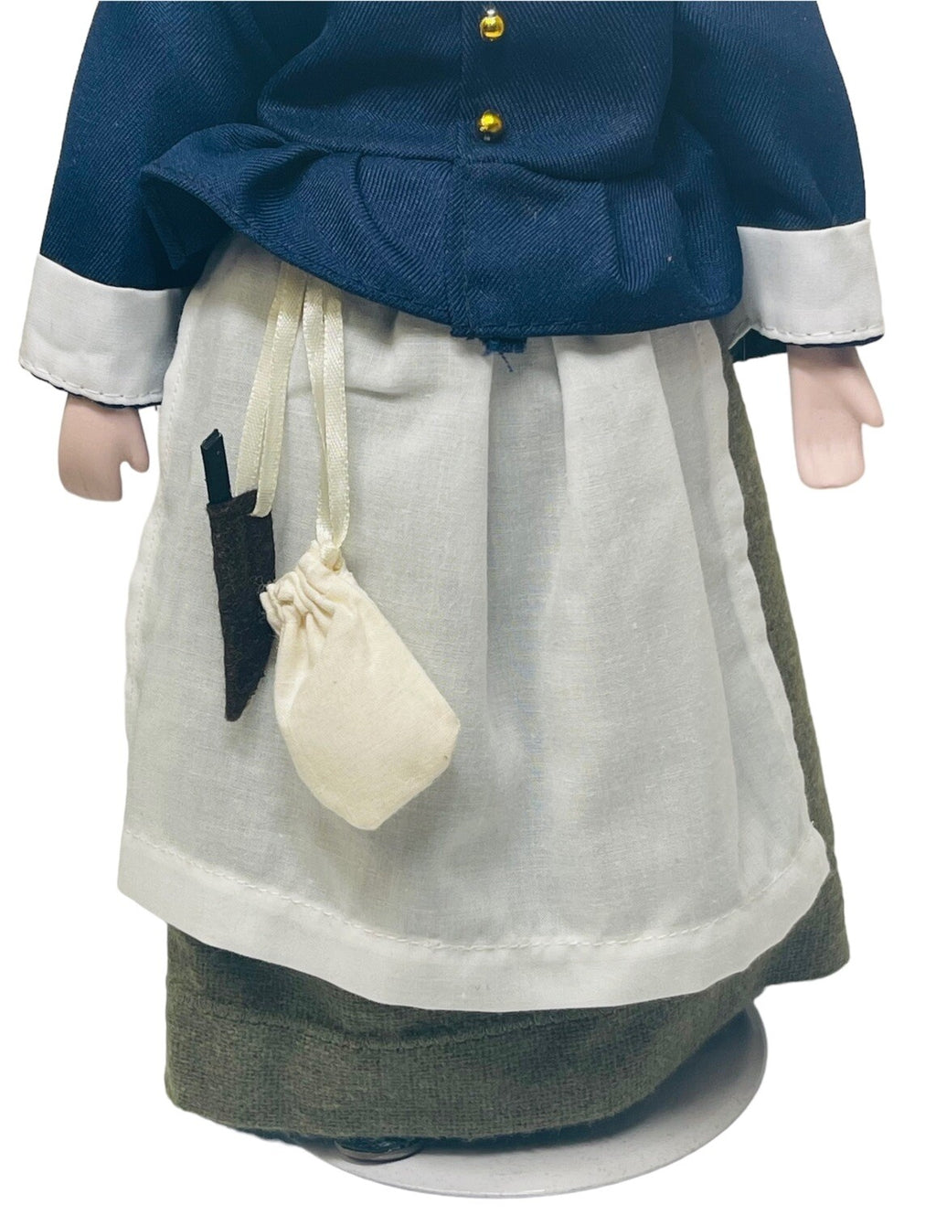 ADORABLE Pilgrim Porcelain Dolls 13" BOY & GIRL ~ VINTAGE