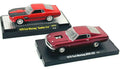 Diecast Cars - 1970 MUSTANG GAMBLER 514 & BOSS 429 w/Display Stands- M2 Machine