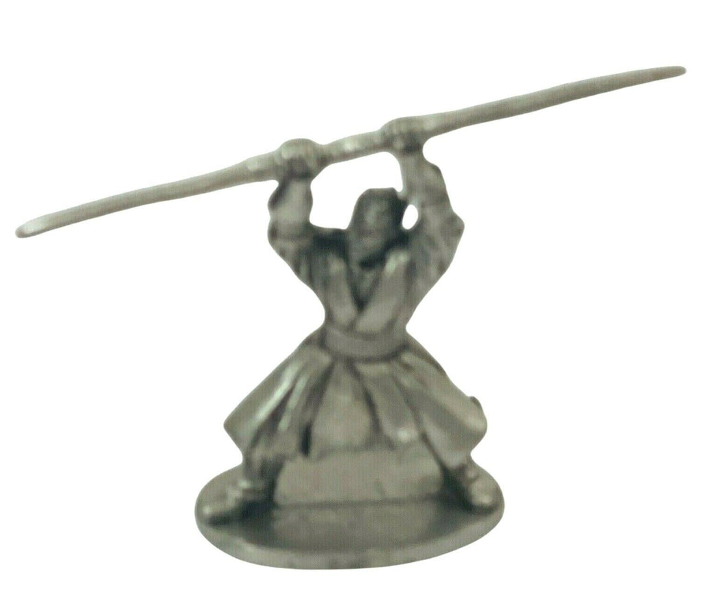Star Wars Exclusive Pewter Figures w/Card Game 1 Clash of The Light Sabers