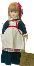Seymour Mann 1982 Doll, Collectible 12'' ANTIQUED HAND PAINTED/HAND SEWN.