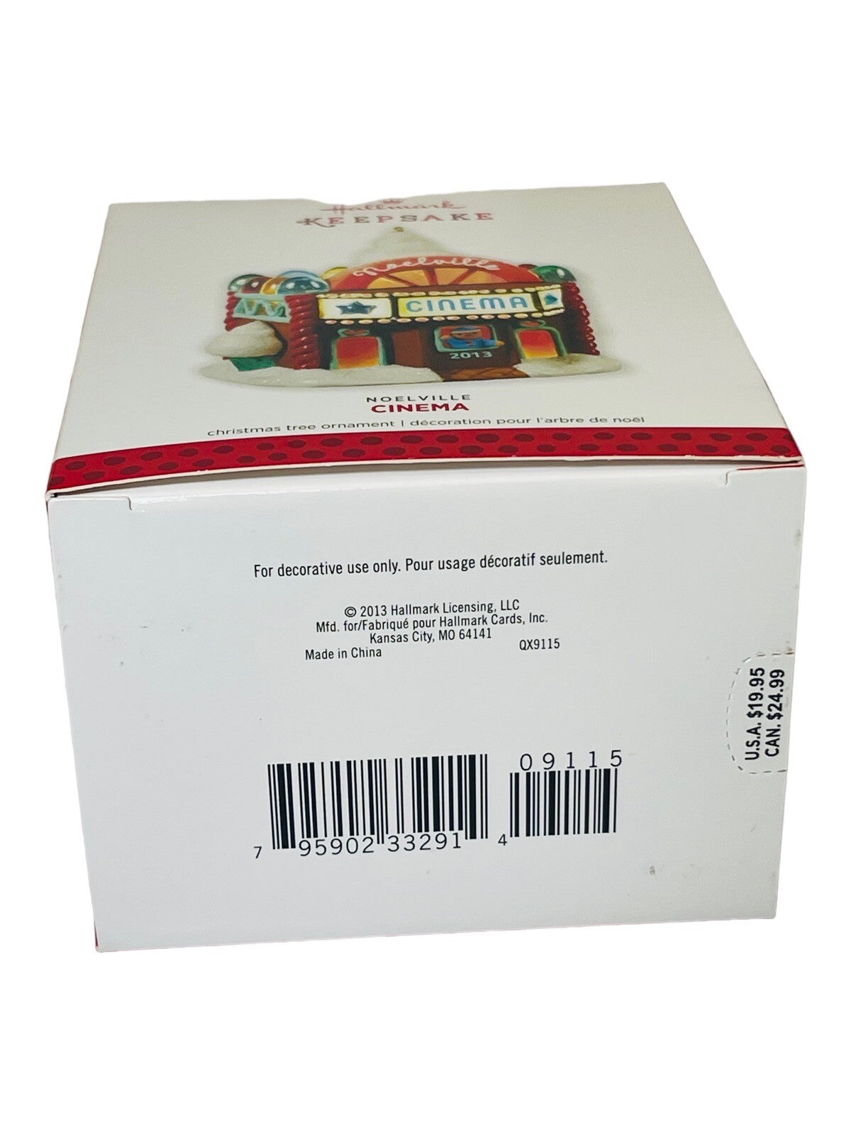 NEW Noelville Cinema 8th in Series 2013 Collectible Ornament - Hallmark Keepsake
