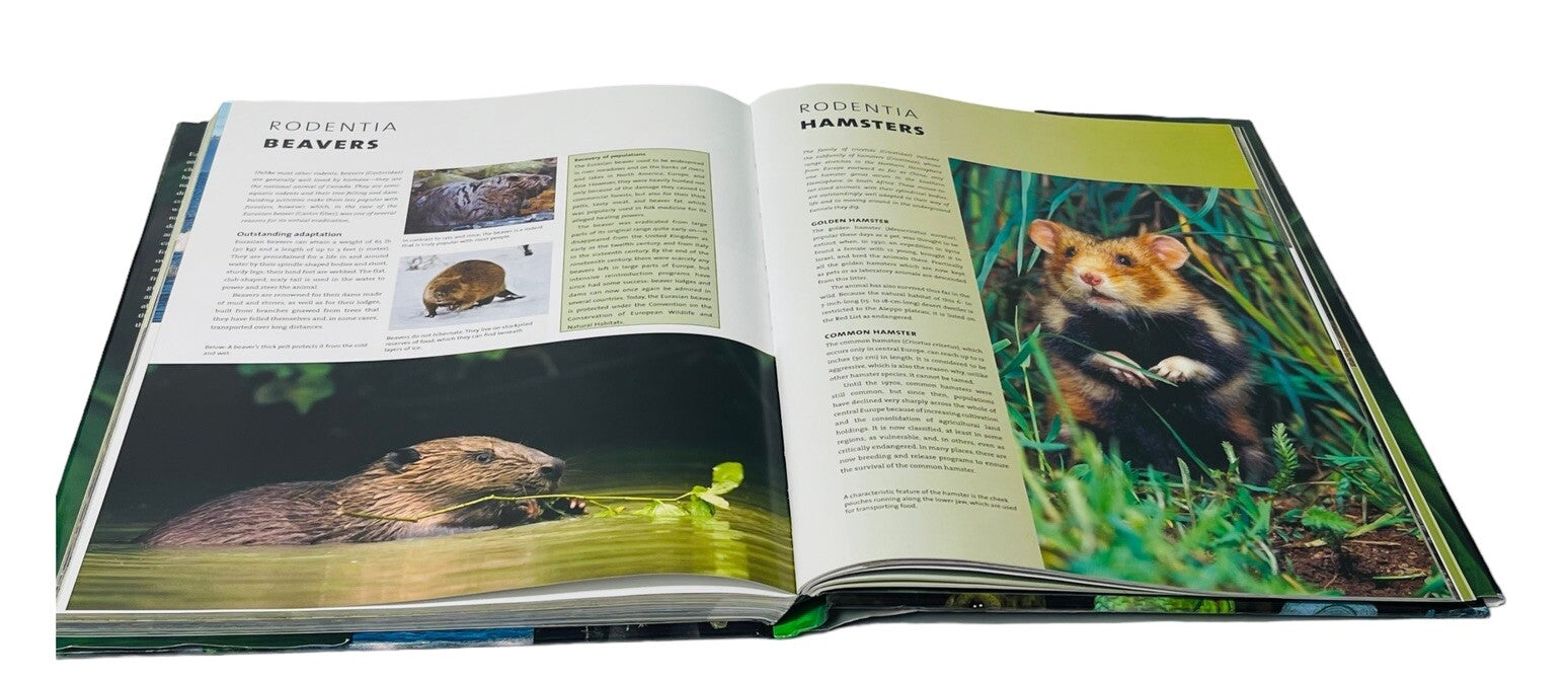 Endangered Animals, Threats to Their Habitats, COLOR PHOTOS~HARDCOVER BOOK~MINT