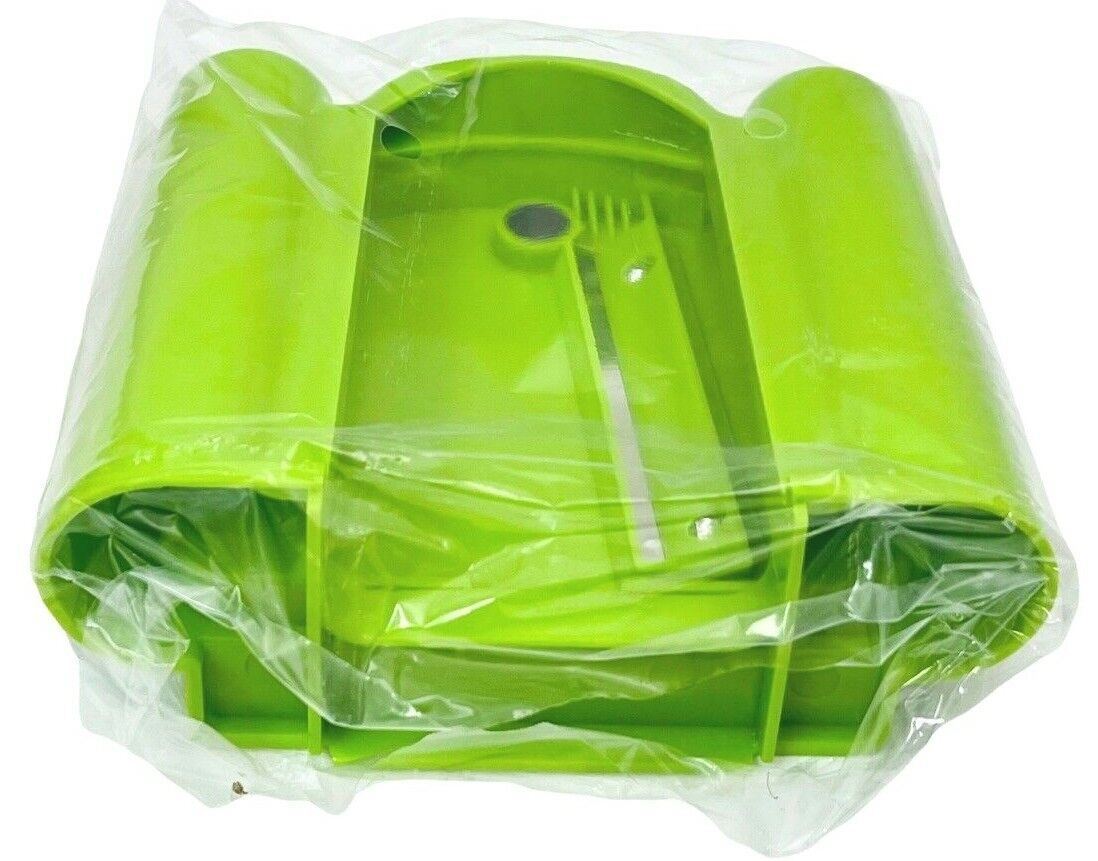 BRIEFTONS Vegetable Cutter Spiralizer 3-Interchangable Blade Styles Green-Manual