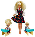 Mattel Teacher Barbie Doll 1966 & Kids 1976, w/Desk Set "VINTAGE SET"