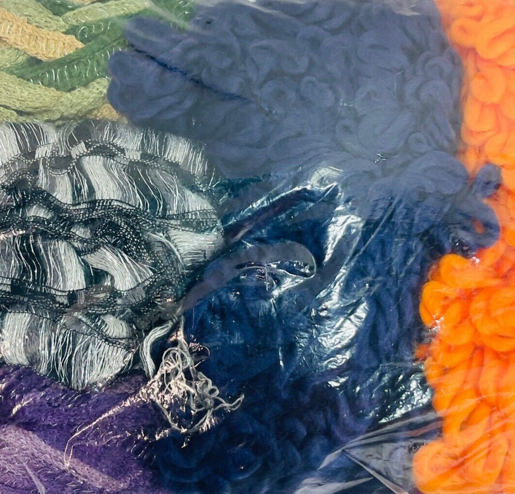 100% Mix Fibers Yarn Make 5-Scarves Net Weight 16 Oz. Fashion Pack