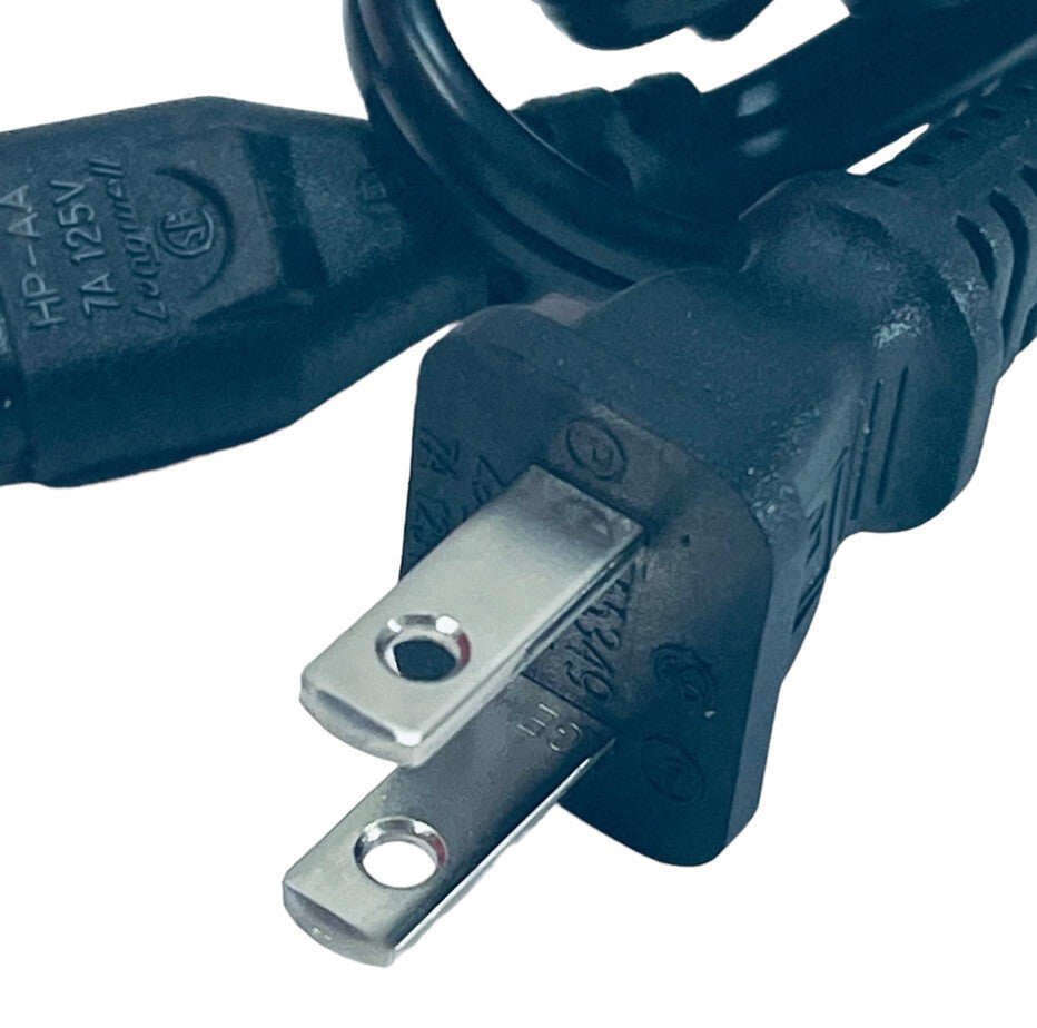 AC POWER SUPPLY CORD LP-11 ~ HP-AA/7A 125V, LONGWELL JET 55349 "TESTED & WORKS"