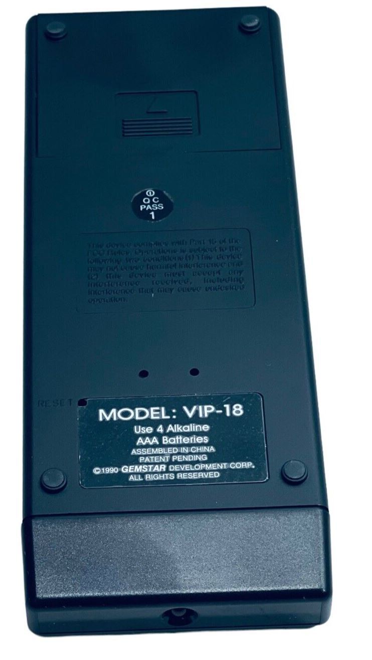 1991 Gemstar VCR Plus+ Instant TV VCR Programmer Makes Taping Easy - VINTAGE