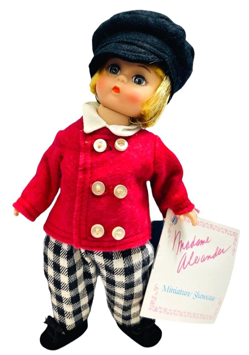 Madame Alexander 1998 Doll 8” Tommy Snooks 477 Miniature Showcase VINTAGE