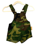 Camouflage Overalls w/Bib, Toddler Size 12 Months by; Young Commandos NEW