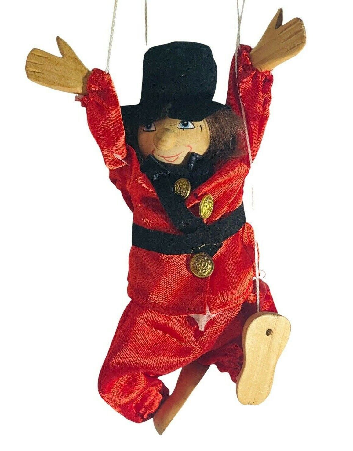Marionette Wooden TELLON COLLECTION Item #TP-816 9"Tall "PREOWNED-VERY CONDITION