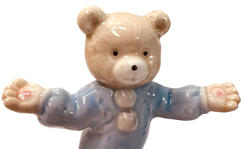 Porcelain Circus Bear on Unicycle Figurine - Sorrento Collection - Original Box