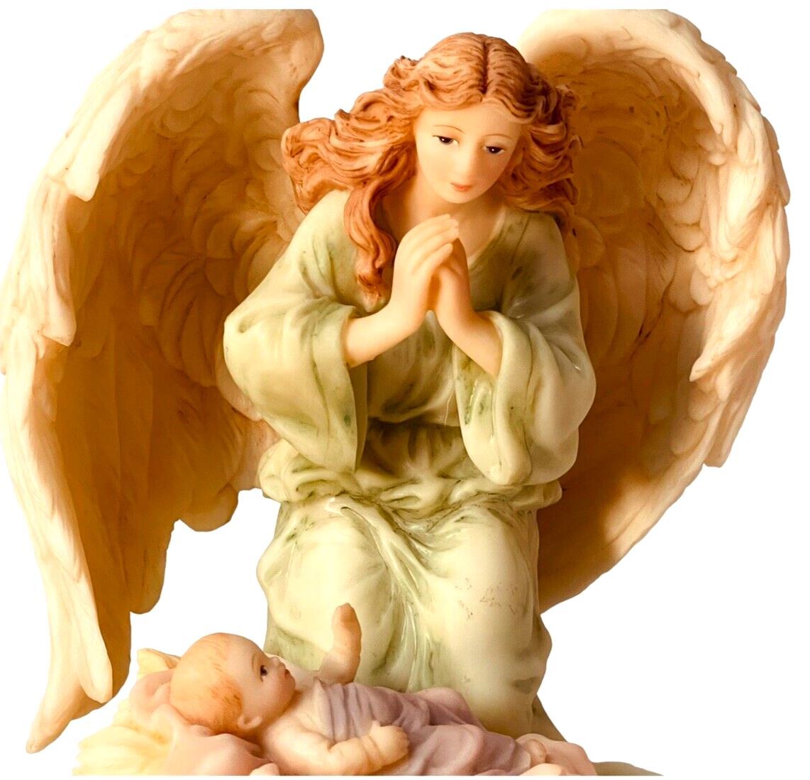 Roman Seraphim Classics Angel Francesca “Loving Guardian” WINDUP Music FIGURINE