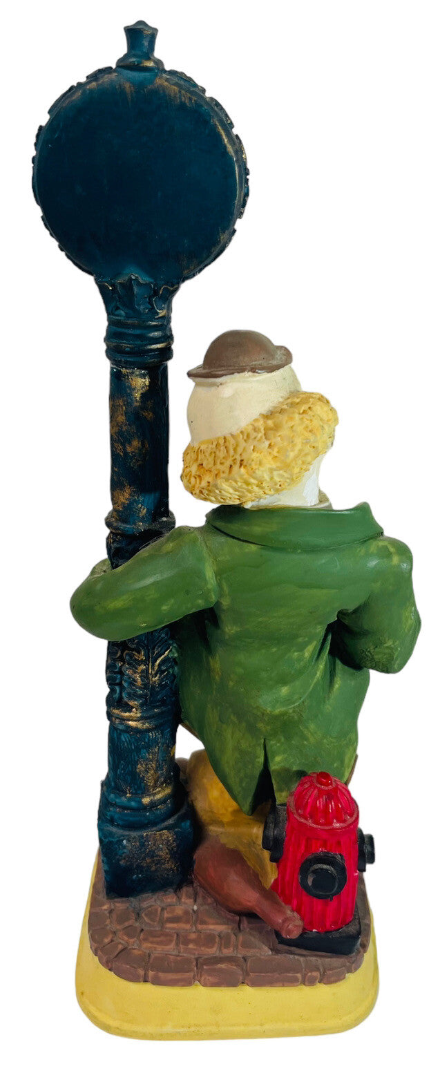 CLOCKPOST WILLE CLOWN HOBO~CASTLE REINE~10.5'' TALL X 3.5 WIDE~WT 2.2Lbs