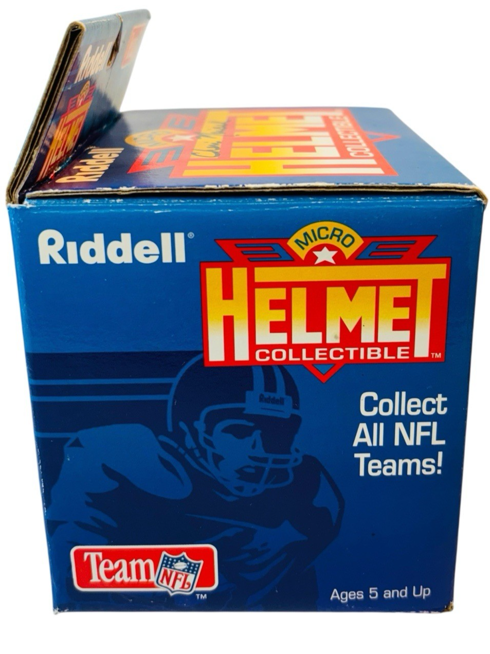 Vintage 1995 Carolina Panther NFL Riddell 4" Micro Mini Helmet Collectible NIB