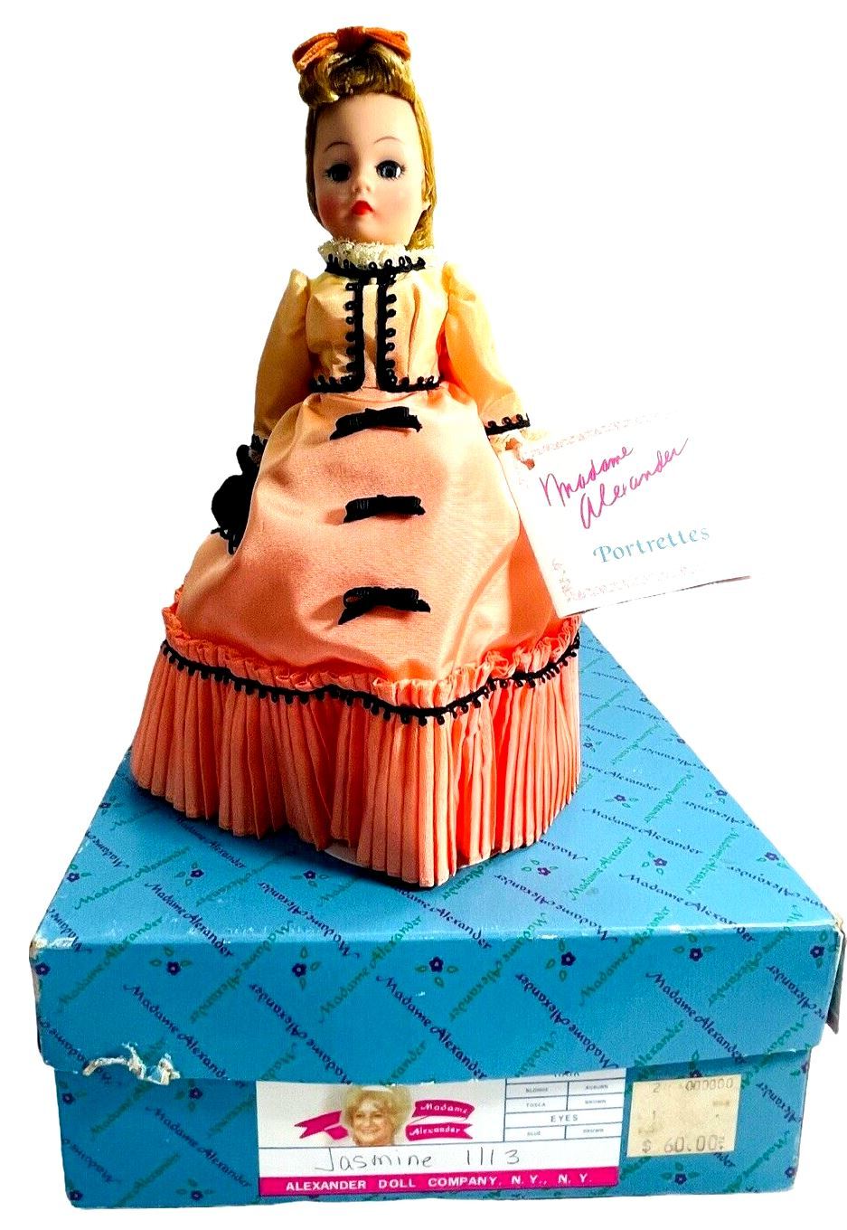MADAME ALEXANDER Doll JASMINE #1113 PORTRETTES COLLECTION 10''