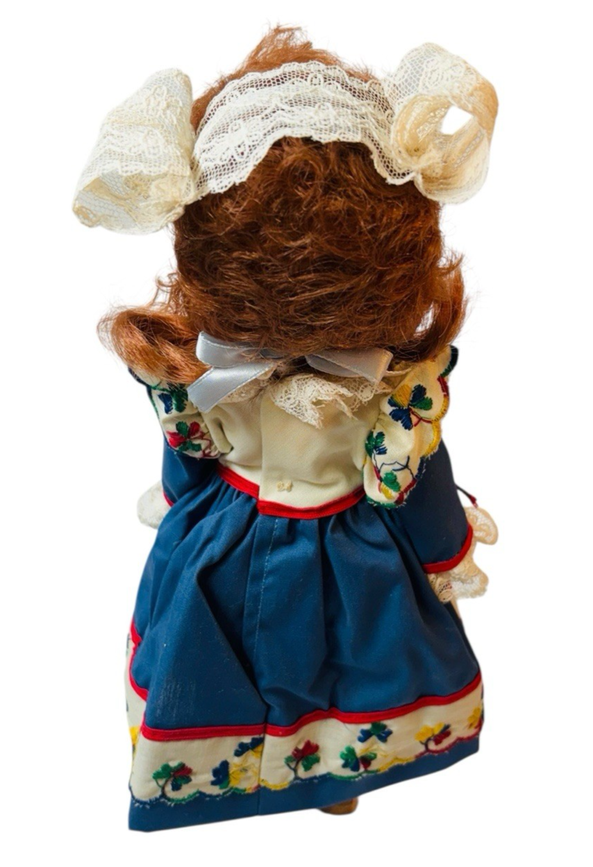 1984 Vintage Effanbee Flower Girl of Brittany 12'' Doll #7361 By Edna Hibel