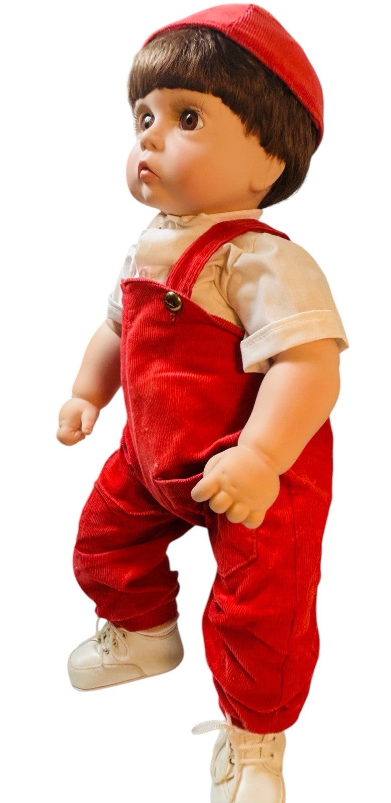 TERRI DEHETRE LEGACY DOLLS 20" BOY PEANUT VINYL BABY DOLL, Weigh 3.10 Lbs.