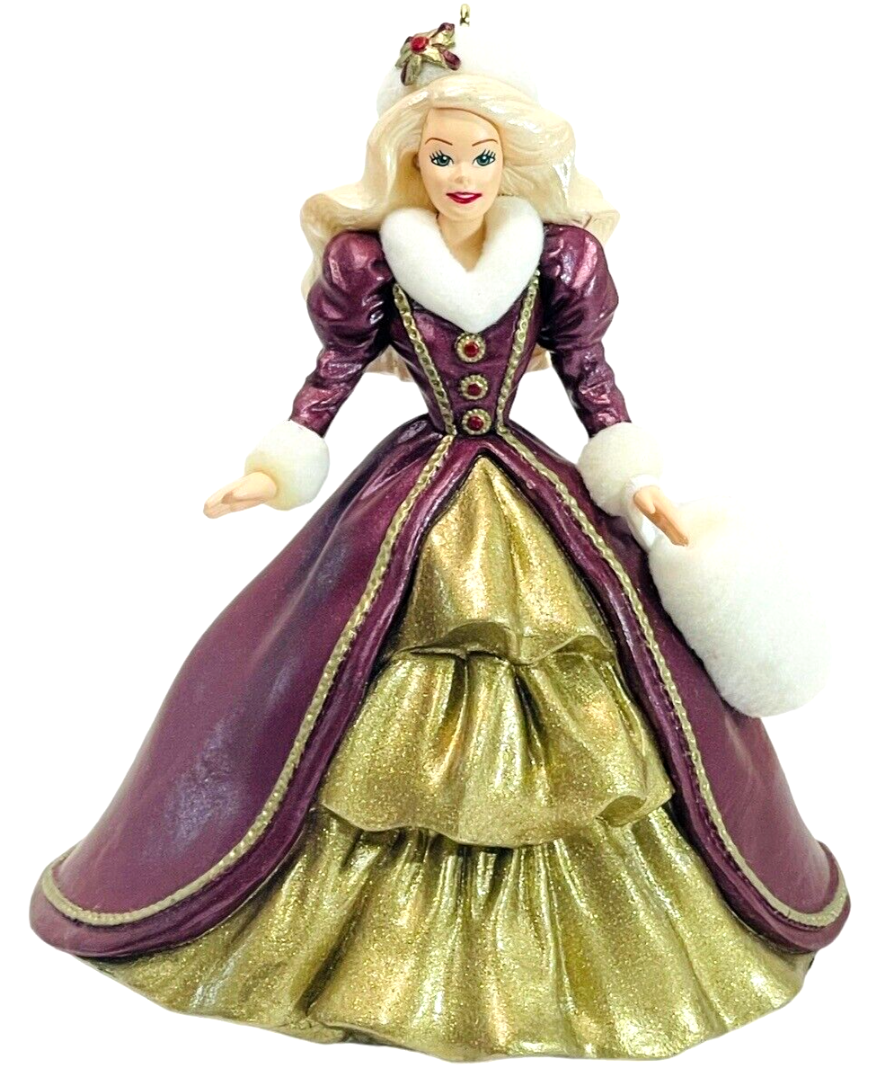 1994 Hallmark Holiday Barbie 4th In Collector's Series Keepsake Ornament