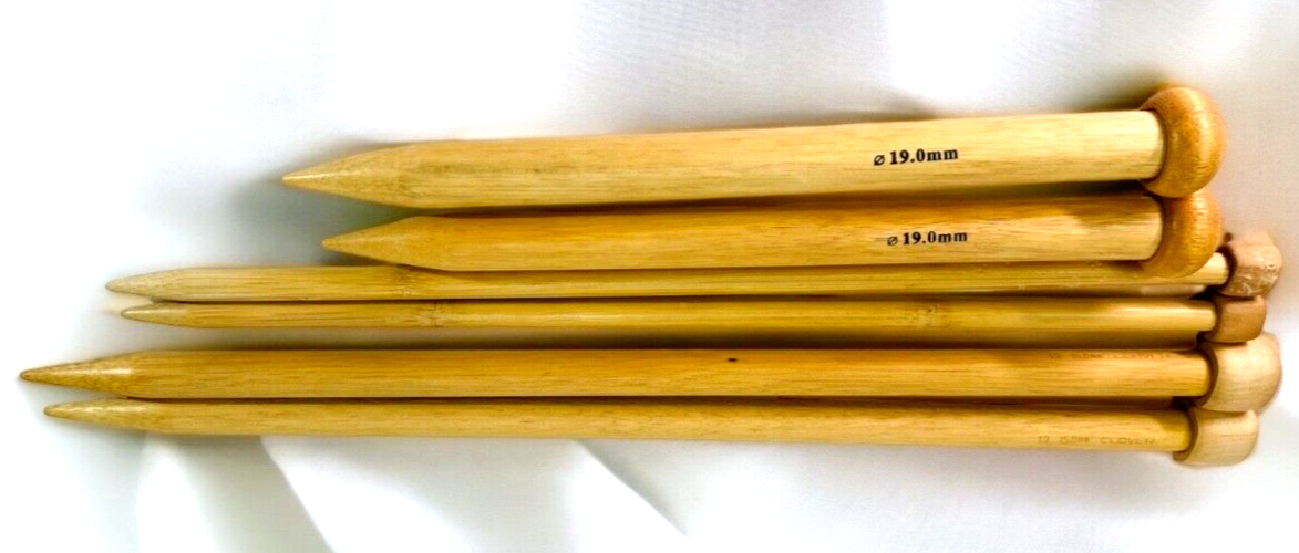 Clover Takumi Bamboo Knitting Needles, PLEASE SEE DESRIPTION FOR DETAILS!