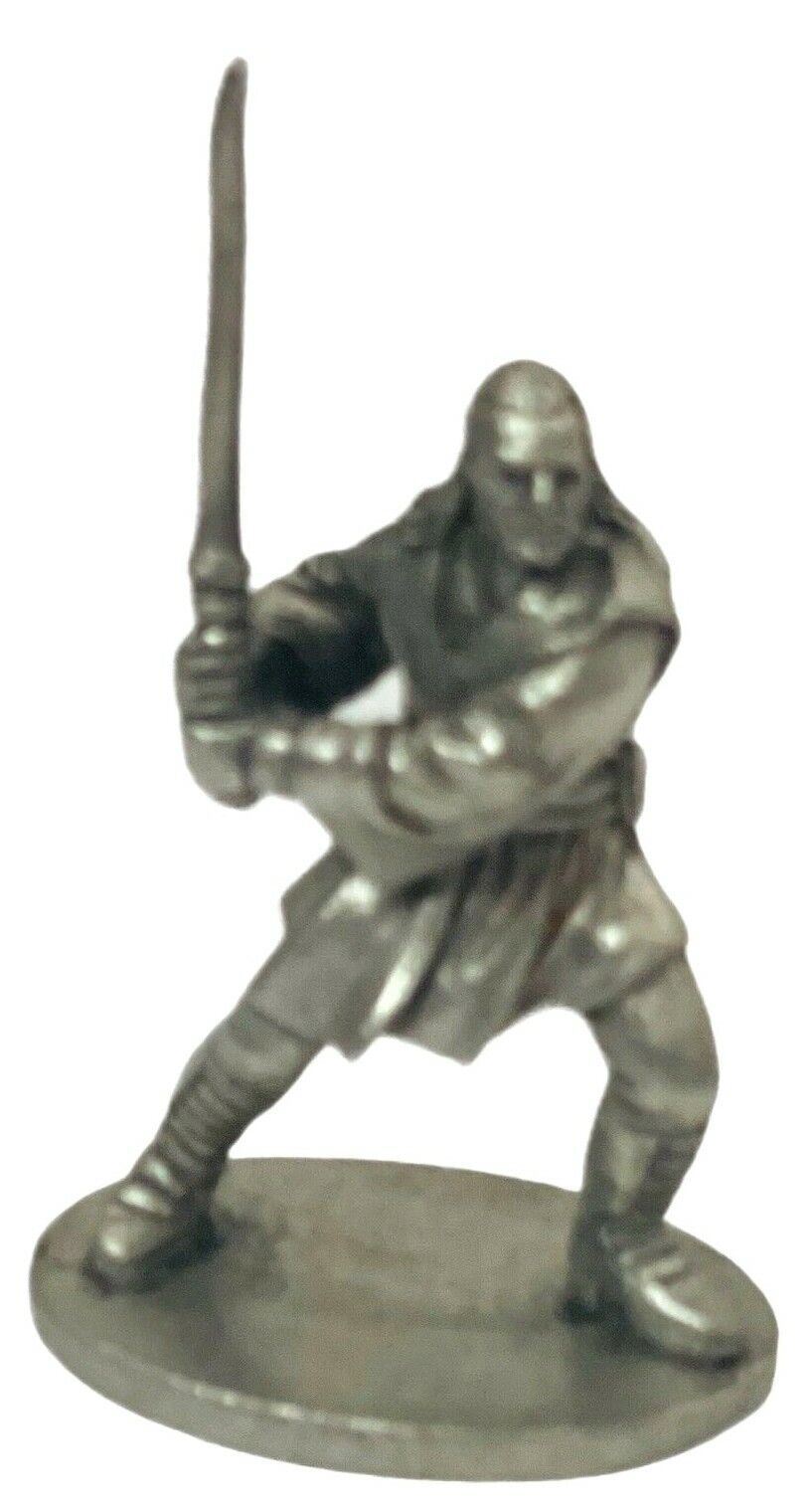 Star Wars Exclusive Pewter Figures w/Card Game 1 Clash of The Light Sabers