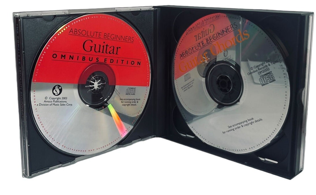 Guitar Course (2CDs & DVD) Complete Absolute Beginners EXCELLENT CONDITION