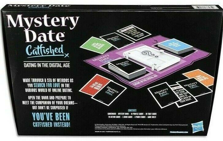Catfished Board Game Classic Mystery Date Adults Parody Hasbo FACTORY SEALED
