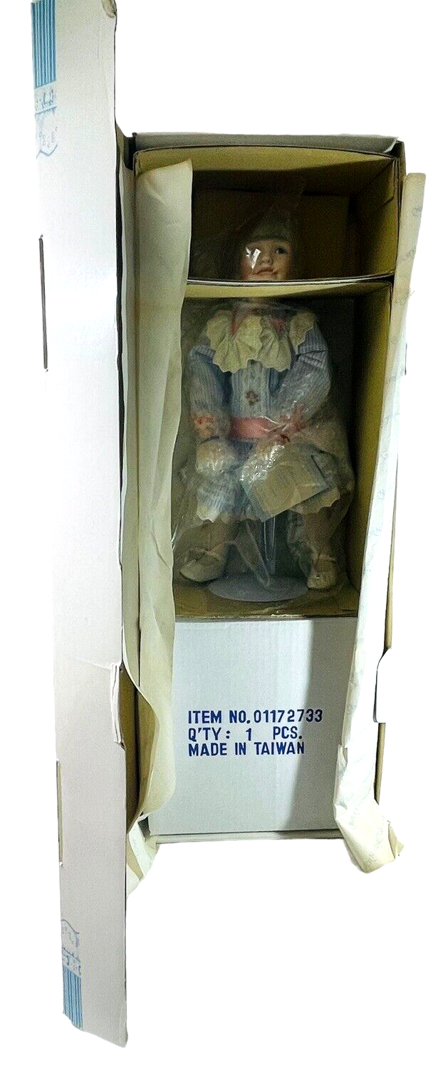 1991 The Hamilton Collection "REBECCA" 13.5" Porcelain Doll by Jennifer Esteban.