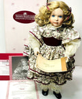 LITTLE WOMAN COLLECTION 1994 PORCELAIN DOLL AMY No 4848FA w/CERTIFICATE