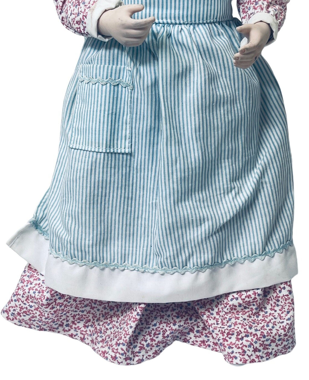 Danbury Mint J Belle Porcelain Doll "Is It Sweet Enough" Grandma in Apron 14"