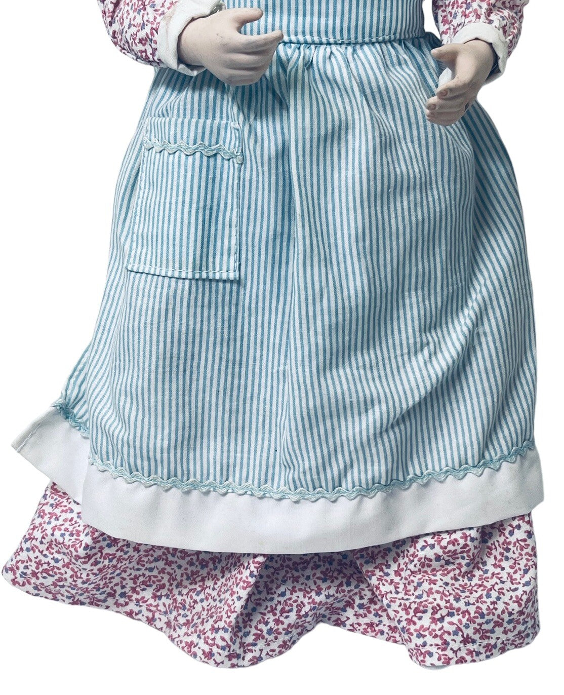 Danbury Mint J Belle Porcelain Doll "Is It Sweet Enough" Grandma in Apron 14"