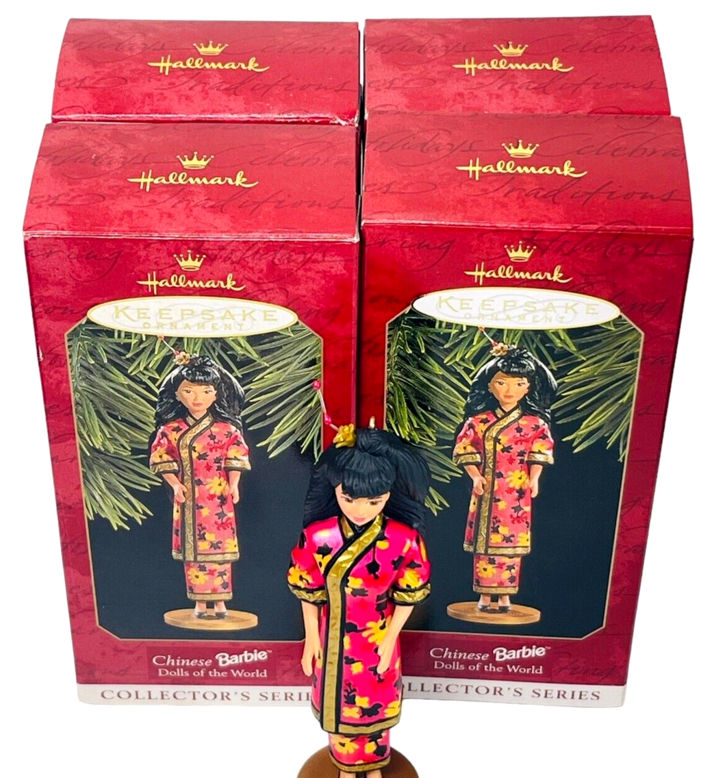 Chinese Barbie Dolls of the World Ornament 1997 Hallmark Keepsake - BRAND NEW